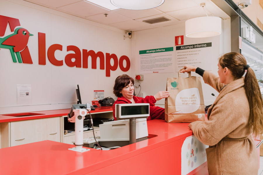Cada día los usuarios de Alcampo podrán adquirir packs sorpresa de productos frescos.