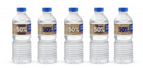La nueva botella con 50% de PET reciclado, está incluida en el Plan de Sostenibilidad de la compañía.