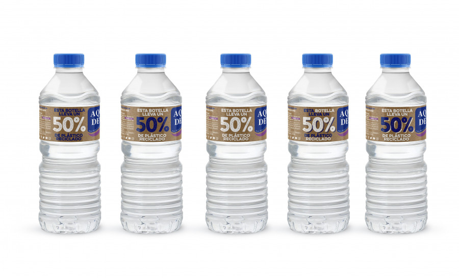 La nueva botella con 50% de PET reciclado, está incluida en el Plan de Sostenibilidad de la compañía.