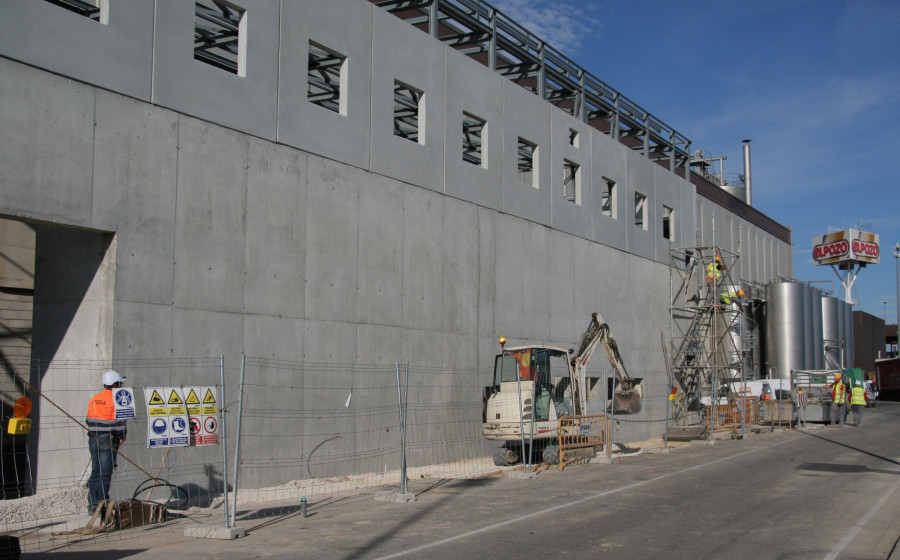 Imágenes de las obras de las nuevas instalaciones de Hepabiotic, ubicadas en El Pozo Alimentación.