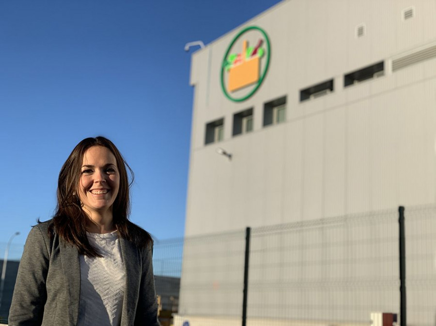 Marta Mañez, coordinadora del Bloque Logístico de Zaragoza.