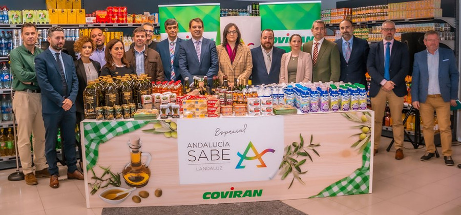 Desde el 18 al 29 de febrero Covirán ofrece a sus clientes una campaña con denominación de origen: “Andalucía sabe”, con más de 20 referencias.