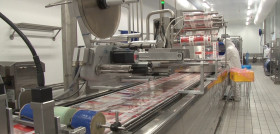 El nuevo método permitirá la desinfección continua de cintas de transporte y productos cárnicos, utilizados en los procesos de producción.