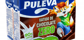 El  Batido Puleva Chocolate Zero contiene 90% de leche y se presenta en formato habitual de 200 ml.