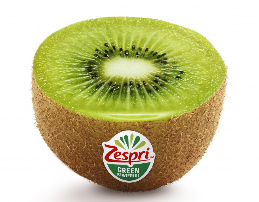 El nuevo logotipo consiste en un abanico verde, inspirado en el vibrante corte del kiwi con una explosión de diferentes tonos verdes y un símbolo rojo que refleja la energía y el dinamismo de la ma