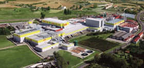 Fotografía del Complejo Industrial de Aranda de Duero de Calidad Pascual.