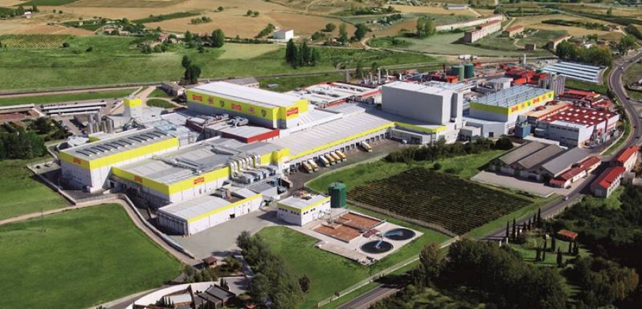 Fotografía del Complejo Industrial de Aranda de Duero de Calidad Pascual.