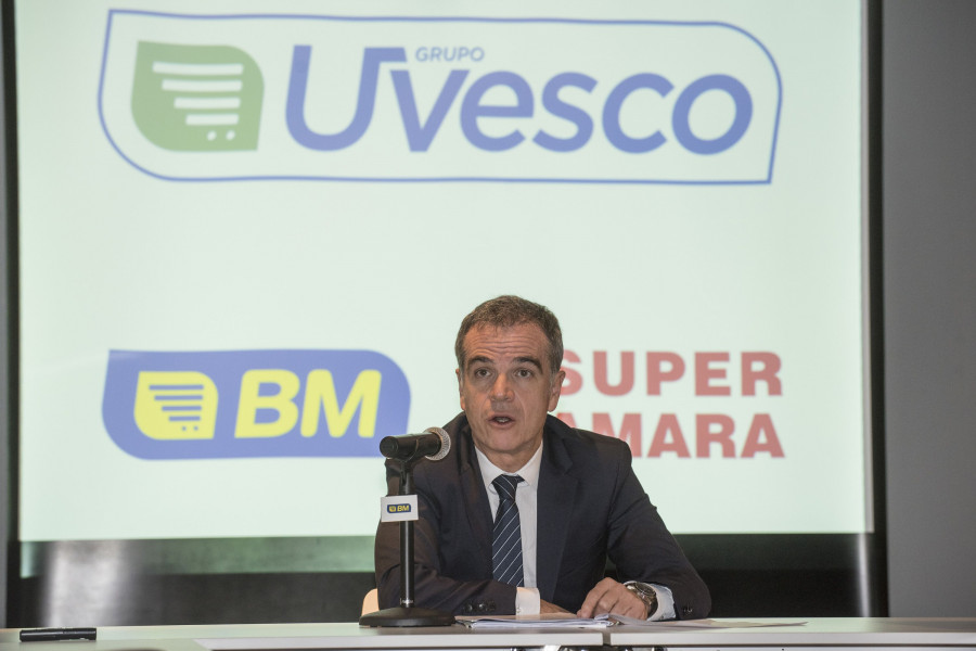 José Ramón Fernández de Barrena, director general de Grupo Uvesco en la presentación de resultados.