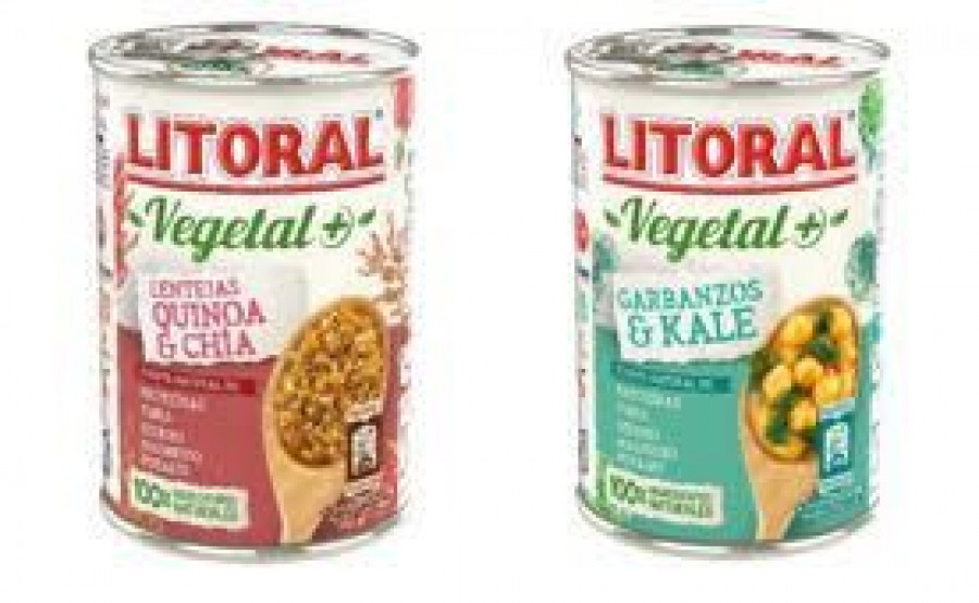 La nueva gama, que es apta para vegetarianos y dietas sin gluten, consta de dos platos: Lentejas con Quínoa y Chía y Garbanzos con Kale.