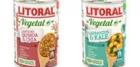 La nueva gama, que es apta para vegetarianos y dietas sin gluten, consta de dos platos: Lentejas con Quínoa y Chía y Garbanzos con Kale.