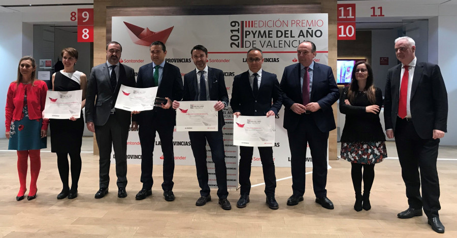 Este reconocimiento es una categoría dentro de los premios Pyme del año 2019 Valencia, convocados por Cámara de Comercio España y el Banco Santander.
