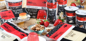 Carrefour lanza Proteína Plus, una nueva gama de marca propia que incluye diez referencias con un alto contenido de proteínas y sin gluten.