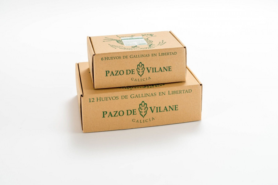 Se considera probado que la caja de los huevos camperos “Corral de Monegros”, con sede en Huesca, es una copia, tanto en color como en diseño y tamaño, de la caja original de Pazo de Vilane pues
