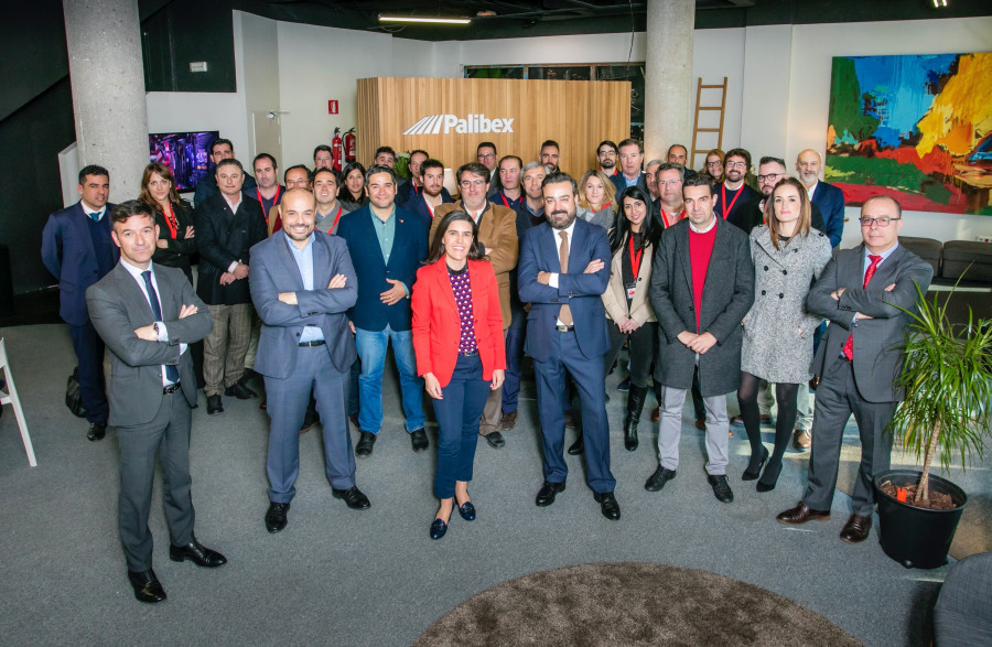 Foto de la primera reunión del Comité  de Franquiciados celebrada el 14 de enero en las instalaciones centrales de Palibex en Madrid.