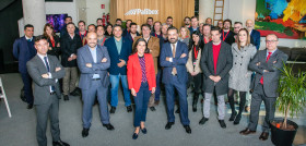 Foto de la primera reunión del Comité  de Franquiciados celebrada el 14 de enero en las instalaciones centrales de Palibex en Madrid.