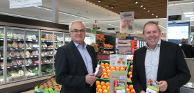 De izquierda a derecha: José Juan Fornés (director general de Supermercados Masymas) y Juan Rolser (presidente de Rolser).