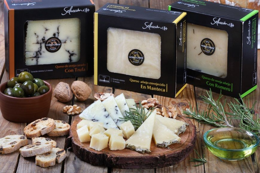 El queso de oveja añejo con romero, el queso añejo de oveja envejecido en manteca y  el queso de oveja curado con trufa negra han sido los galardonados.