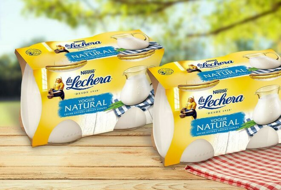 Lactalis ha reducido un 17% el contenido de azúcares añadidos en las natillas de La Lechera, un 10% en toda la gama de yogures en vidrio de La Lechera o un 10% en los yogures de sabores Nestlé.