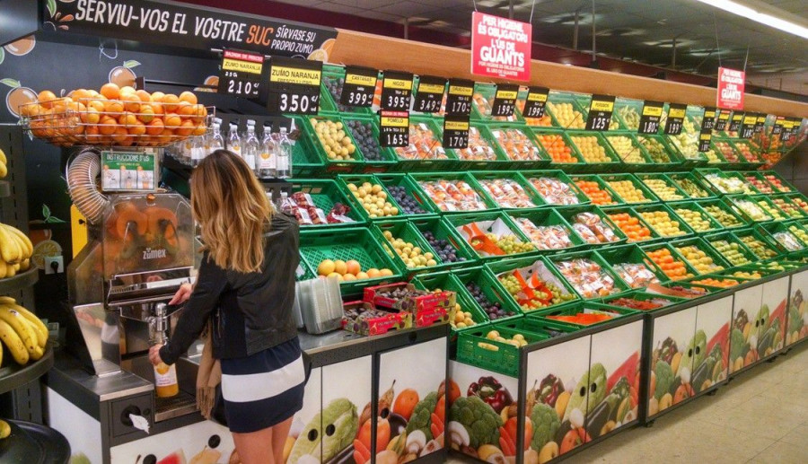 Esta nueva generación de supermercado eficiente cuenta con una superficie de sala de ventas de 1.357 metros cuadrados.