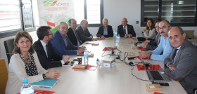 Reunión de la Junta Directiva de la Asociación en las instalaciones de la empresa Emilio Esteban.