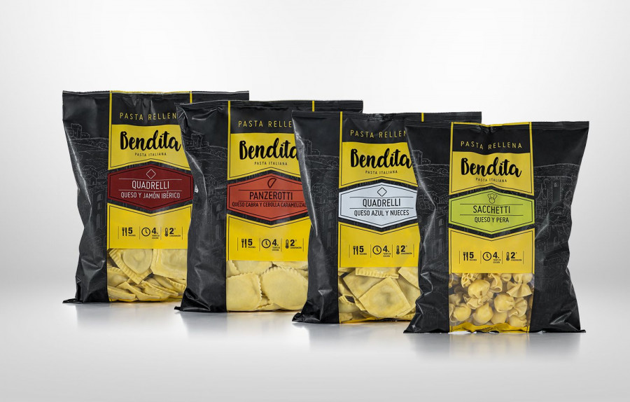 La primera fase del lanzamiento estará centrada en una nueva gama de 4 variedades diferentes de pasta fresca rellena en formato de 1 kg.