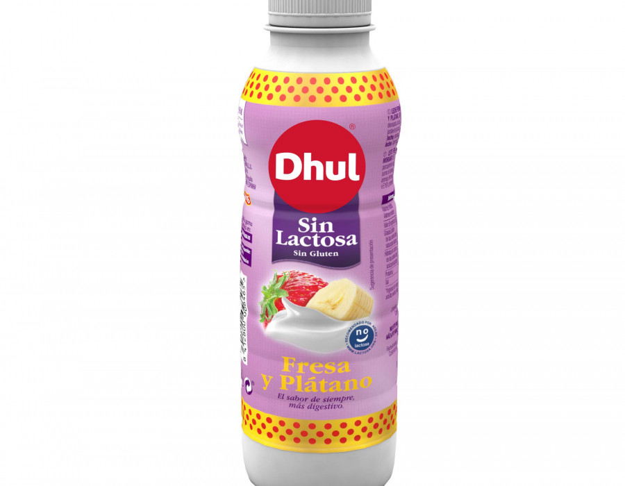 Las nuevas referencias de Yogur Líquido Sin Lactosa Dhul en formato individual de 200g estarán disponibles en los lineales la semana del 16 de diciembre.