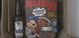 Kellogg dona los Choco Krispies desechados durante la producción que son aptos para consumo a ‘Cervezas La Gardenia’ para la elaboración de cerveza artesanal.