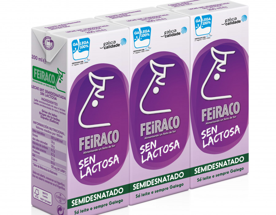 La variedad semidesnatada puede encontrarse ya en supermercados en formato pack de tres unidades con pajita.