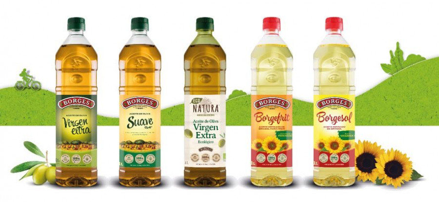 Borges reduce en un 20% el gramaje de plástico utilizado en sus botellas.