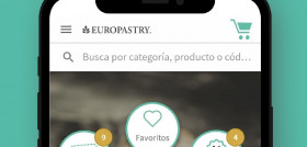 Aspecto de la nueva Europastry app.