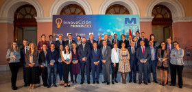 Foto de familia de los premios InnovaCción 2019.