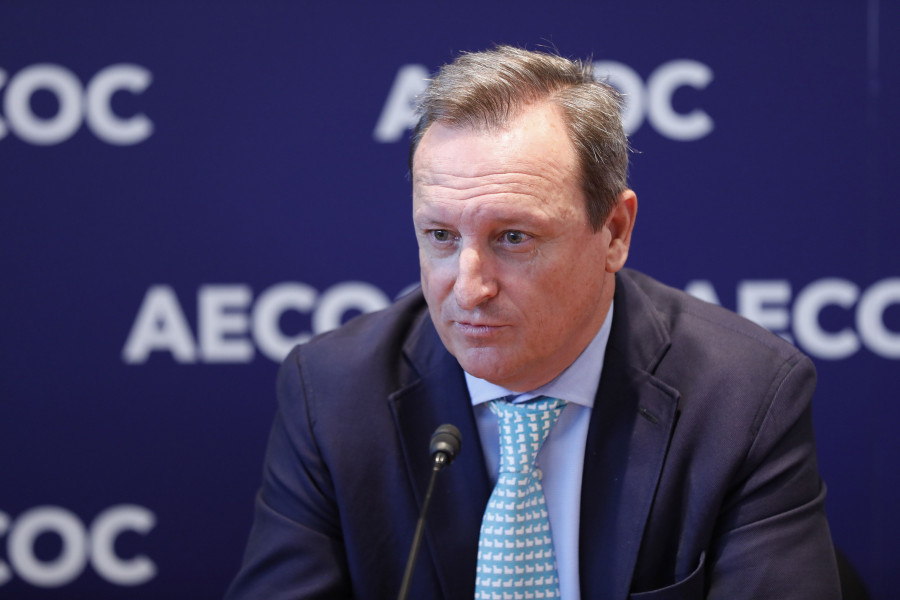 Fernando Terry Osborne, durante la rueda de prensa celebrada en el marco del congreso de Aecoc.