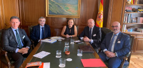 Reunión entre Anafric y el Ministerio de Agricultura.