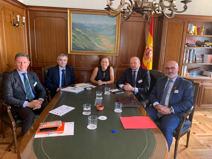 Reunión entre Anafric y el Ministerio de Agricultura.