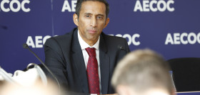 El director general de Campofrío el sur de Europa, Paolo Soares, durante la rueda de prensa celebrada en el Congreso de Aecoc.