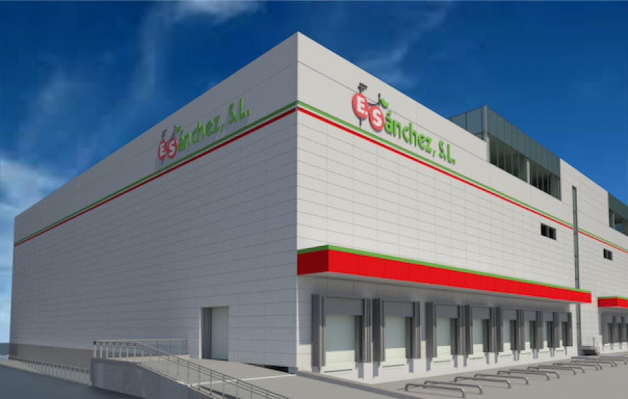Centro logístico de Frutas E. Sánchez.