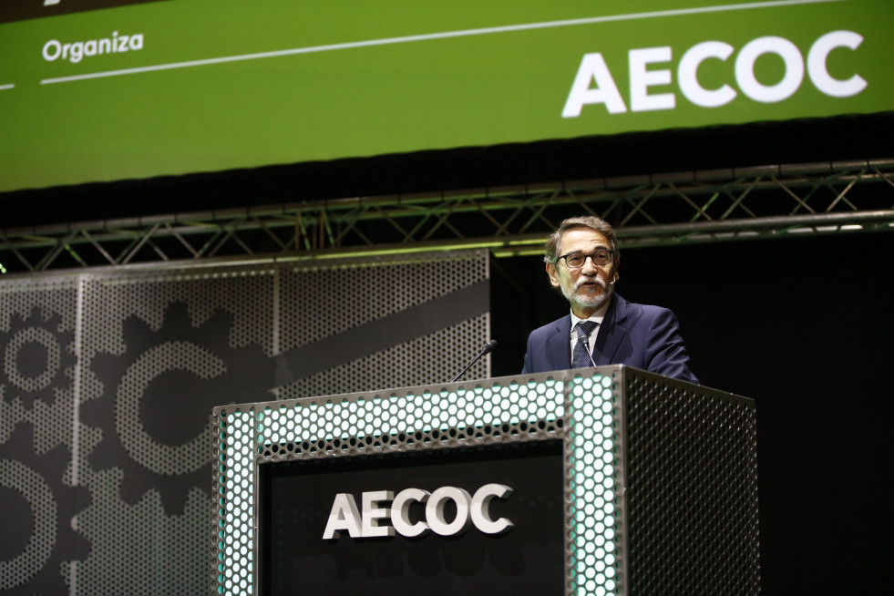 Alejandro Sánchez durante la inauguración del evento.