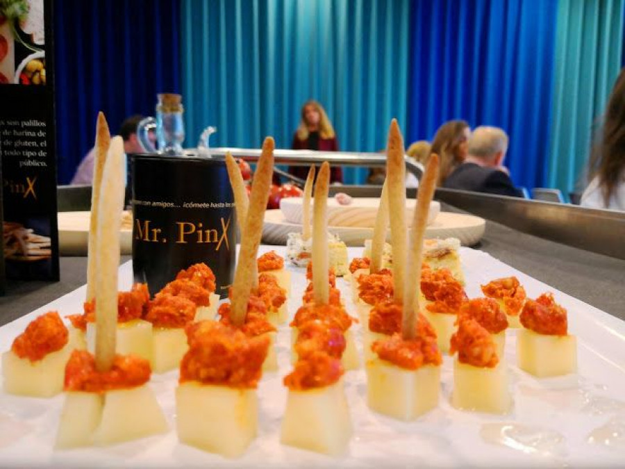Aspecto final de Mr. Pinx listos para comer.