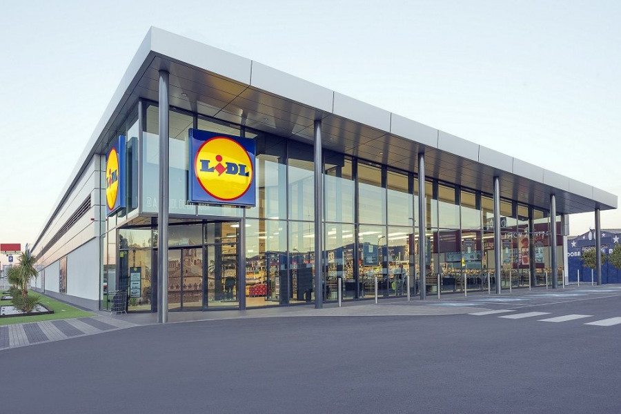 Supermercado de la cadena Lidl.