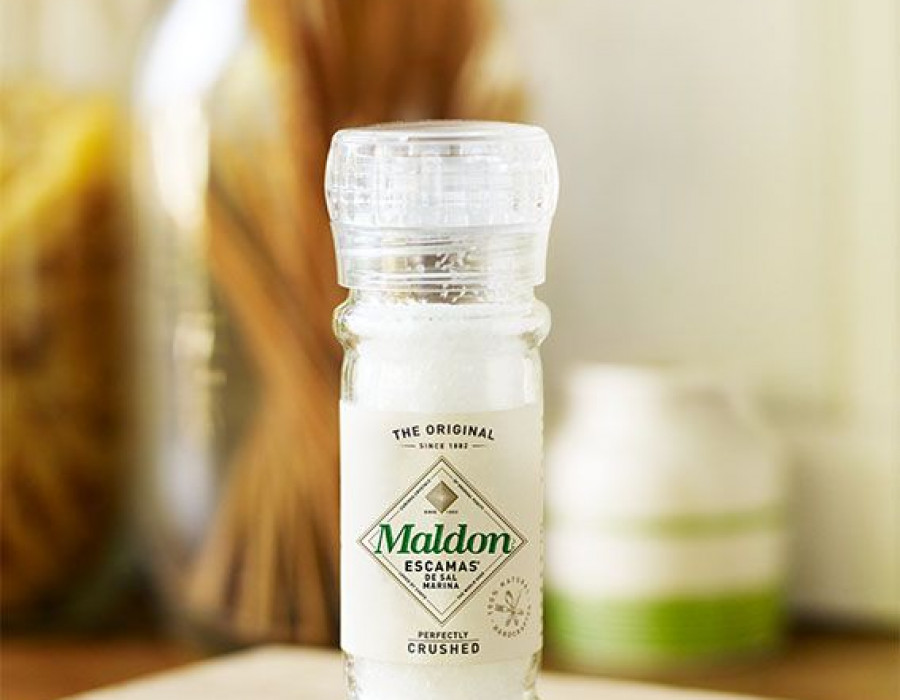 Nuevo packaging de vidrio con molinillo biposición.