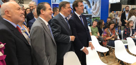 Luis Planas en la inauguración de Conxemar.