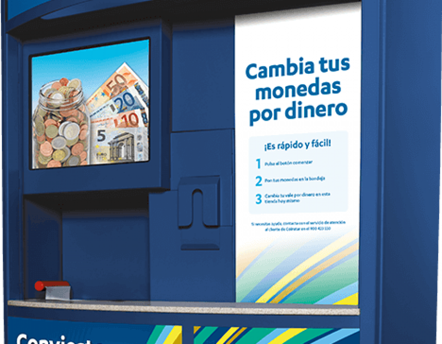 Coinstar llega a los 300 quioscos repartidos por todo el territorio nacional.