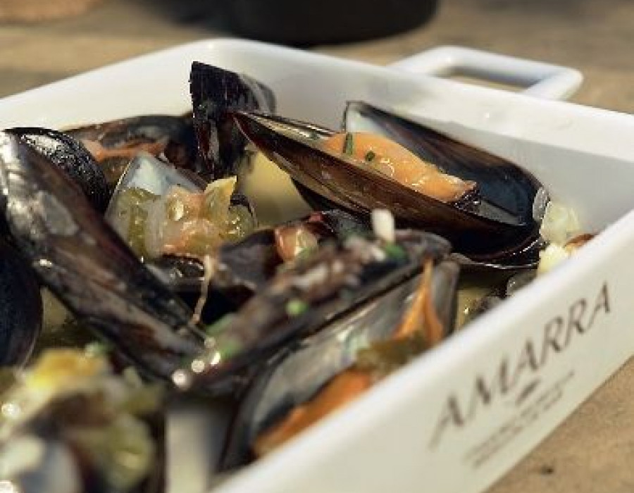 Los mejillones Amarra están criados de manera sostenible.