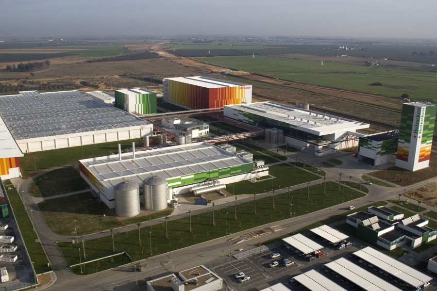 Fábrica de Heineken en Sevilla, una de las beneficiadas del proyecto.