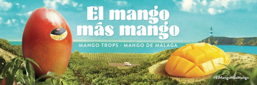 La campaña está dirigida a su producto principal, el mango.