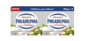 La marca reformula su Philadelphia Ensaladas que llega a los lineales en dos sabores, Original y Finas Hierbas, y con un bipack de 80 gramos cada uno.