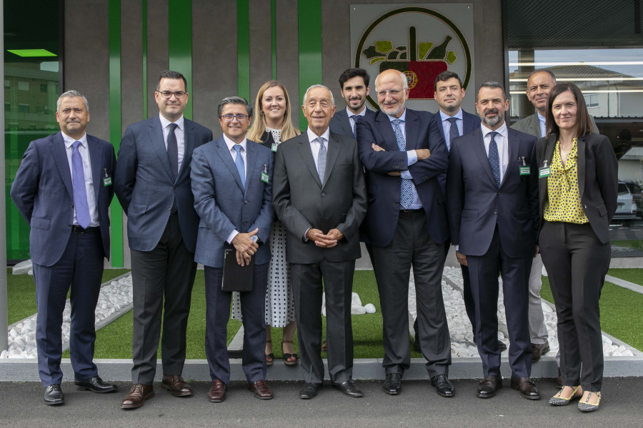 El objetivo de la visita ha consistido en la explicación de primera mano del proyecto de la compañía en Portugal.