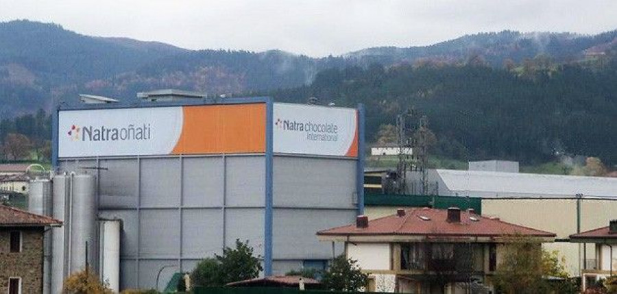 Imagen de la planta de producción de Natra en Oñate (Guipúzcoa).
