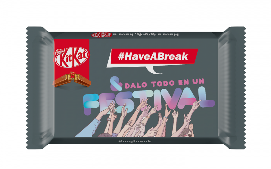 Nuevo KitKat leche edición limitada 'Have a break & Dalo todo en un festival