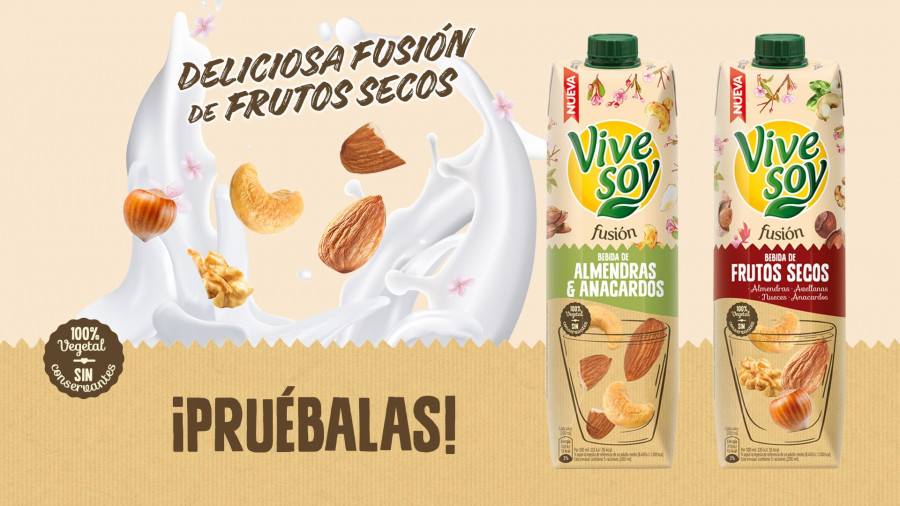 Los productos con sabor a frutos secos han crecido en España un 9% en el último año, suponiendo una facturación de 648 millones de euros.